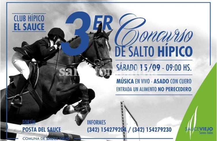 Sauce Viejo: Se viene el tercer concurso hípico