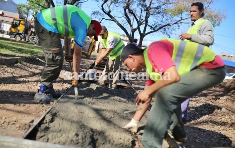 Puesta en valor de la plaza del barrio Los Hornos de Santa Fe