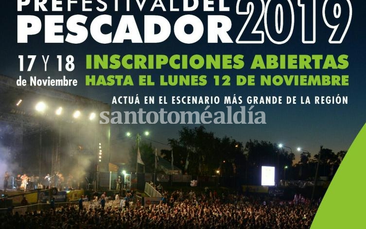 Convocan a artistas interesados en participar del Festival del Pescador de Sauce Viejo 