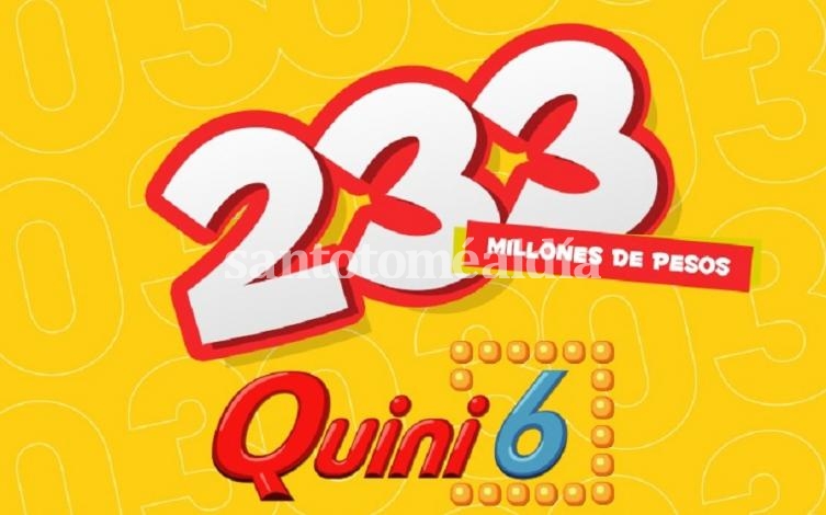 El Quini 6 quedó vacante y se viene un pozo de $233 millones