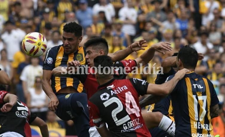 Colón y Central igualaron 1-1 en Rosario.