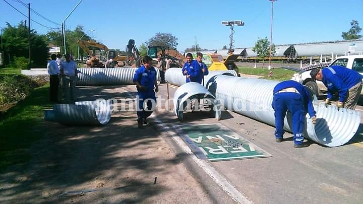 Sauce Viejo: En 10 días estaría terminado el arreglo en la Ruta 11