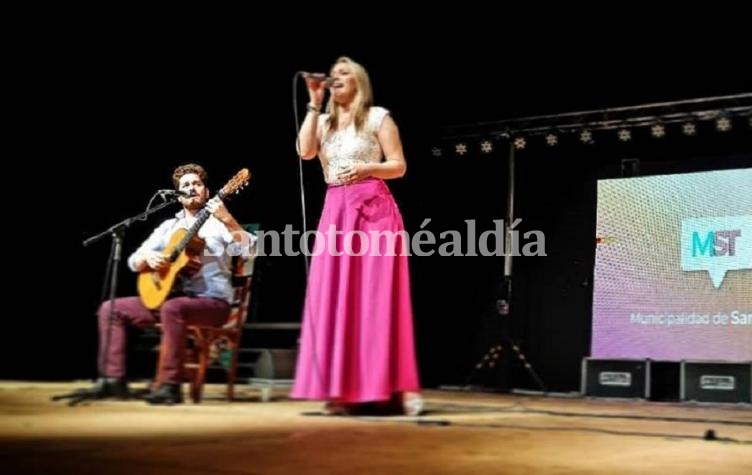 Ala Par Dúo, ganador del Pre Cosquín 2018 volvió al escenario del Paso del Salado. (Foto: Facebook Ala Par Dúo)