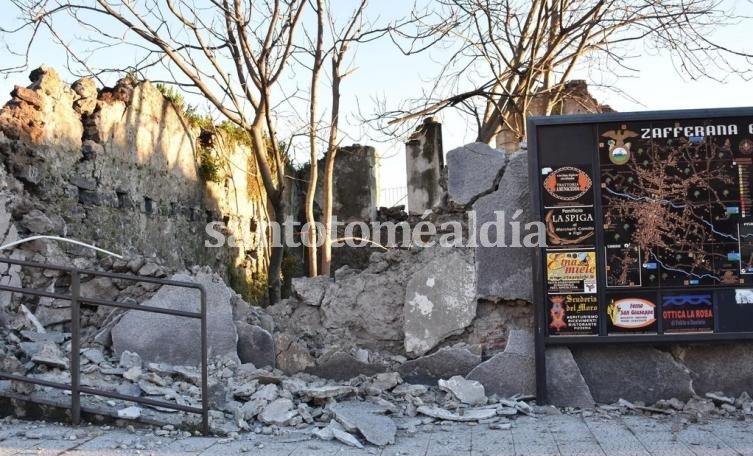 Sicilia: Terremoto de magnitud 4,8 causó heridos y derrumbes