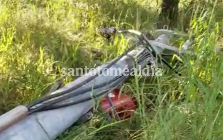 Un choque dejó sin luz a Colonia San José