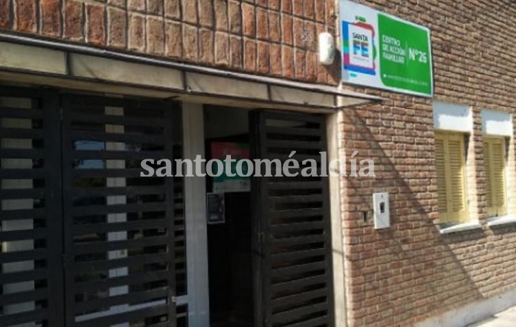 Robo y destrozos en el CAF de Barrio San Agustín.