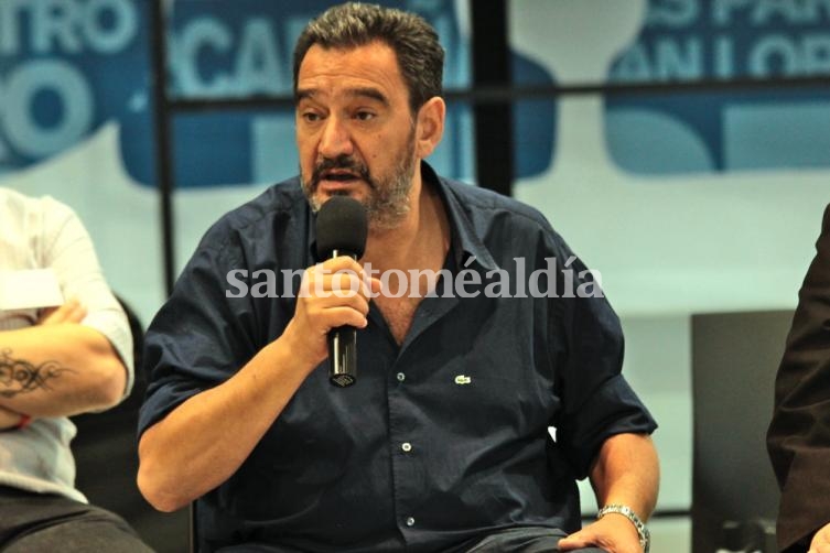 Claudio Leoni, Secretario General de la Federación de Municipales. (Prensa FESTRAM)