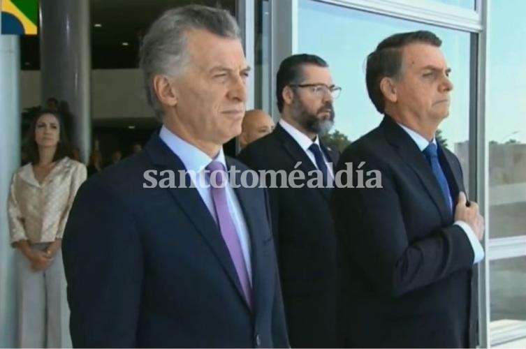 Mauricio Macri se reúne con Jair Bolsonaro