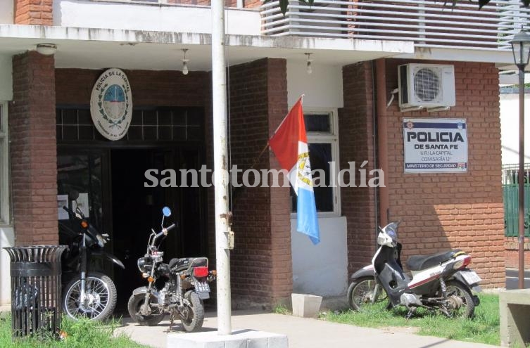 Secuestran un arma blanca y trasladan a un sujeto