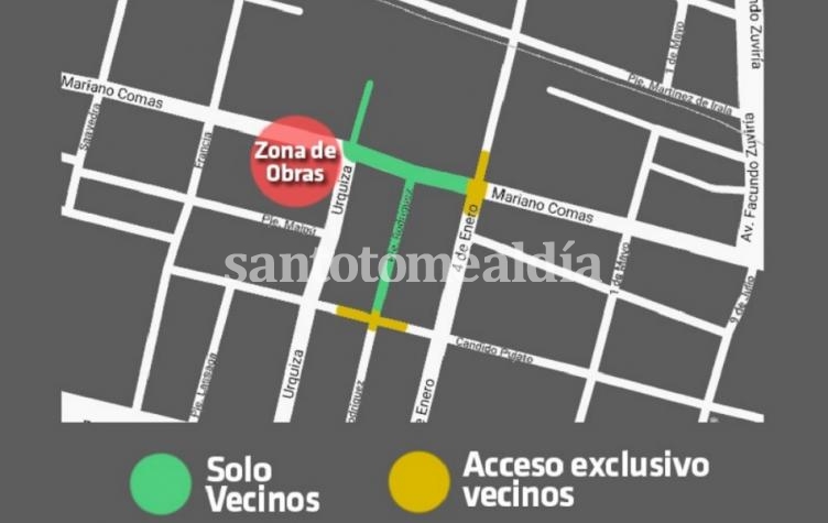 Santa Fe: El desagüe Mariano Comas, en el tramo final