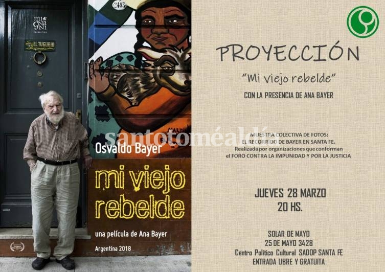SADOP presenta un documental sobre Osvaldo Bayer 