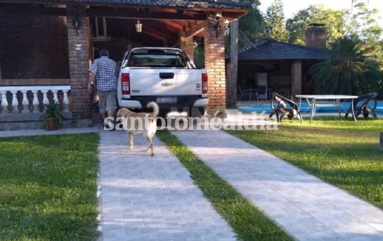 Balearon la casa del titular de una agrupación política de Colón, Ricardo Magdalena