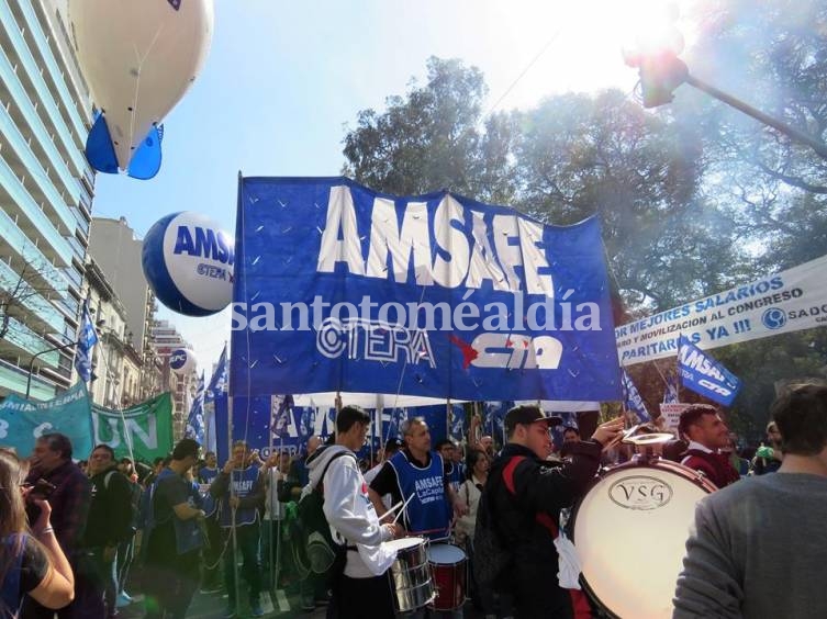 Los docentes de manifestarán este miércoles a las 10.30. (Foto de Archivo)