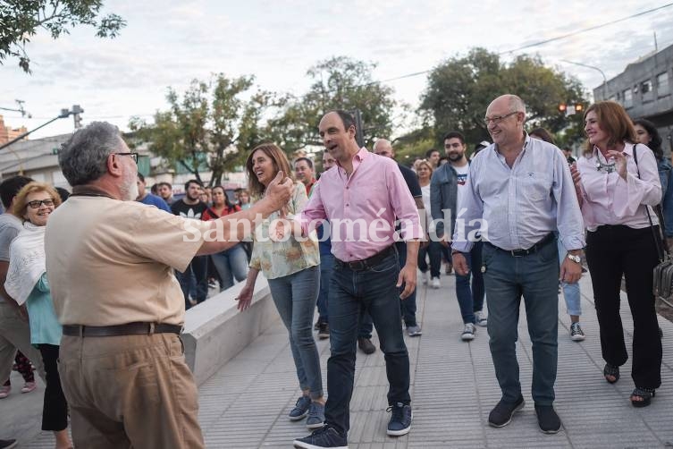 Santa Fe: Inauguraron una nueva etapa de la renovación de Av. Freyre