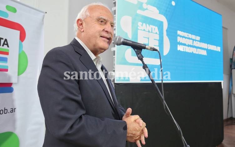 Lifschitz presentó el proyecto de ley sobre el Parque Agrario Santa Fe Metropolitana 
