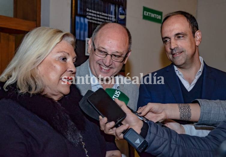 Lilita Carrió en Santa Fe: 