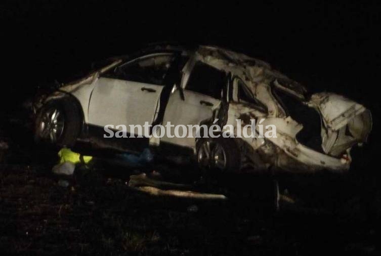 Grave accidente de El Pepo: volcó con su camioneta y murieron dos acompañantes