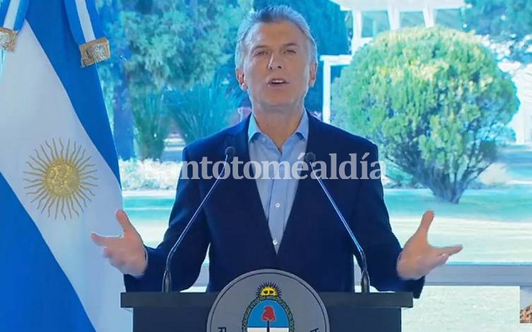 Macri anunció un paquete de medidas económicas y pidió