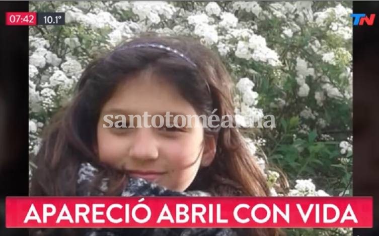 Apareció Abril Caballé, la nena que estaba desaparecida en Punta Indio