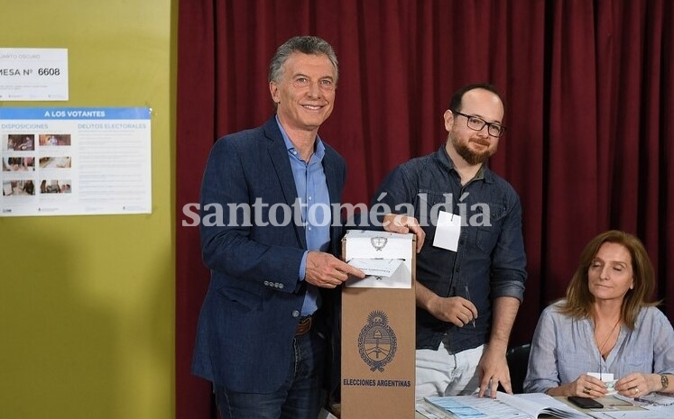 Votó Mauricio Macri: “Se juegan dos visiones de futuro”