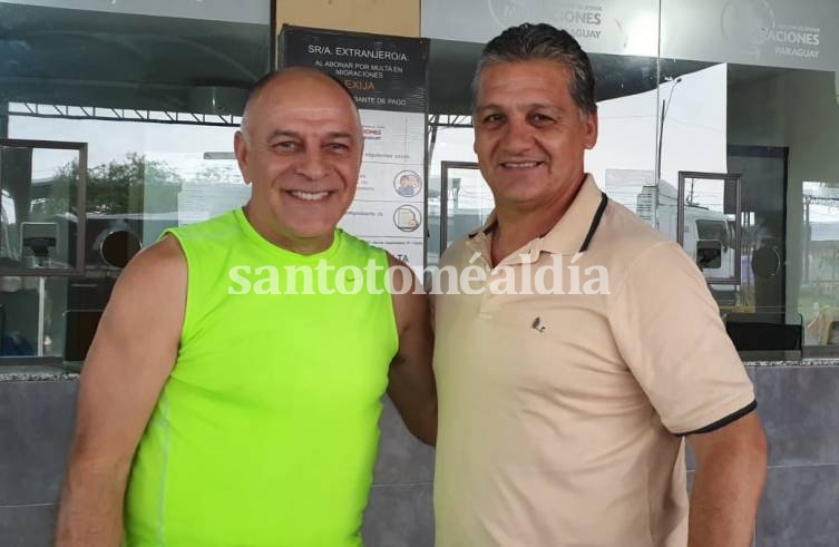 El “Loco” González y Pedro Uliambre: “Es una alegría volver a encontrarnos por esta situación de Colón”
