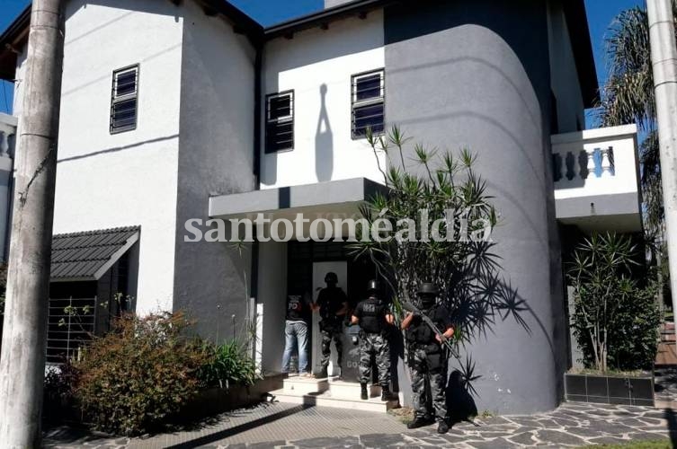 Desbaratan una banda narcocriminal en la capital santafesina