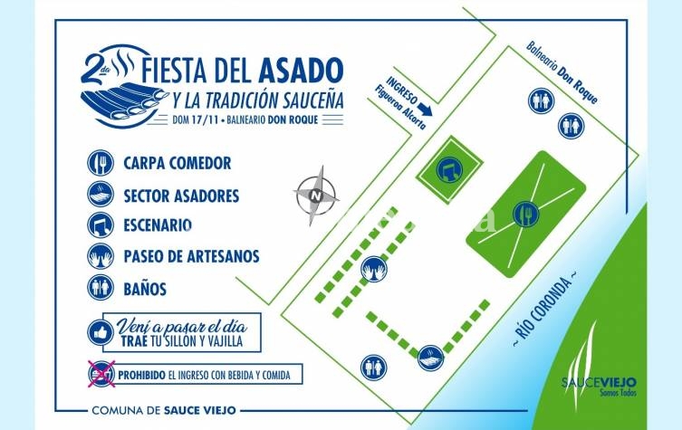 Se viene la segunda Fiesta del Asado y la Tradición Sauceña.