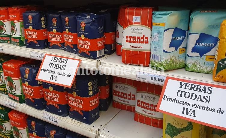 Acuerdo de precios para los alimentos que estuvieron incluidos en el programa de reducción del IVA