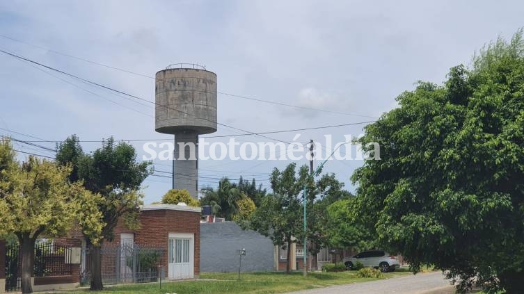 El Municipio realizará la limpieza de la red del tanque de agua de la vecinal General Paz