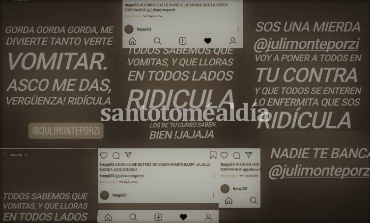Las humillaciones provenían de la cuenta de instagram @tteppi23.
