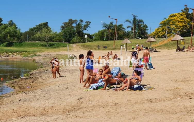 Tres personas fueron mordidas por palometas en el balneario municipal 