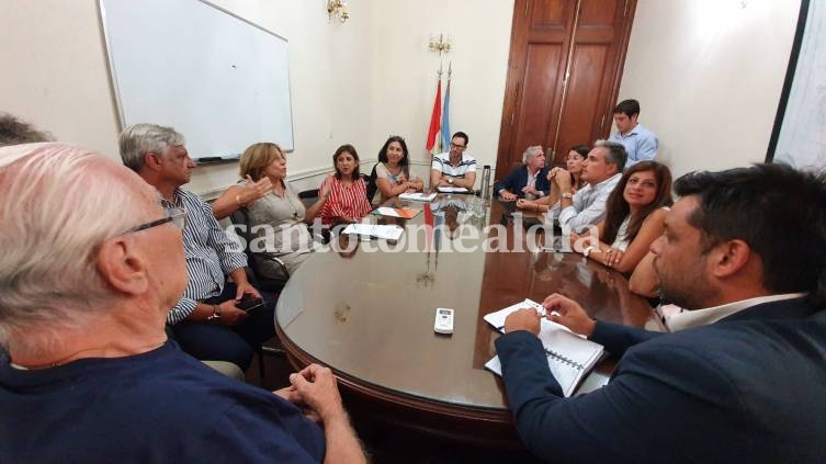 La intendenta y los concejales se reunieron con la ministra de Infraestructura de la provincia
