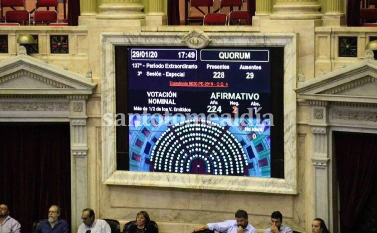Diputados dio media sanción al proyecto del Gobierno para reestructurar la deuda