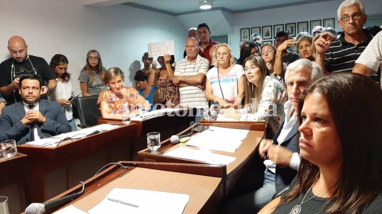 El reclamo de los vecinos finalizó en una 