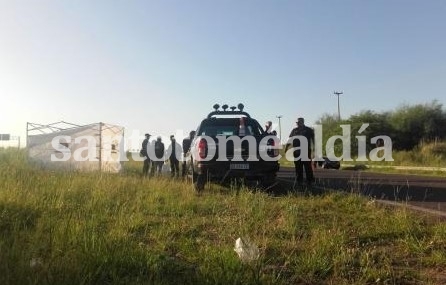 Hallaron el cadáver de un hombre en la Circunvalación Oeste 