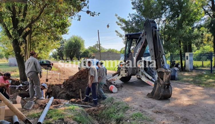 Sauce Viejo: importantes mejoras en el servicio de agua potable de Adelina Oeste