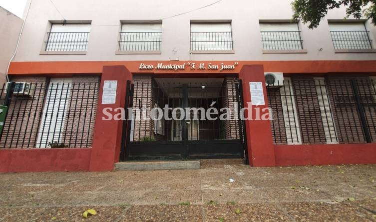 El Liceo Municipal habilitó un sistema de preinscripción online para ingresantes