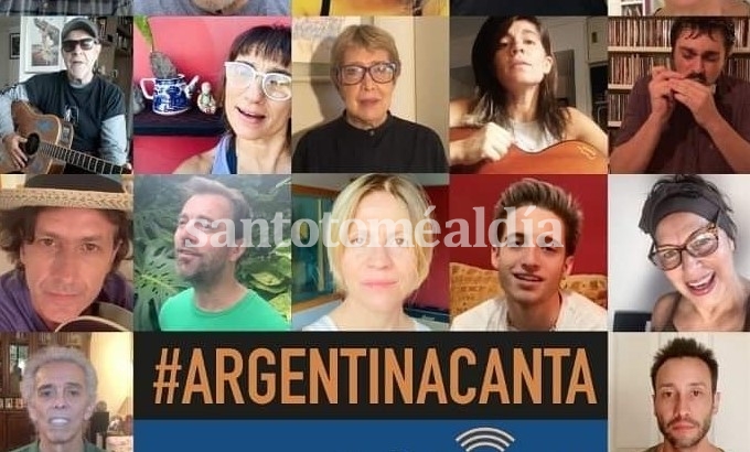 “Argentina Canta”: la emocionante canción que interpretaron más de 30 artistas de nuestro país 