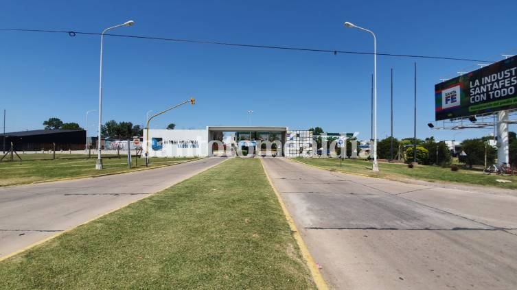 Realizan obras en la Ruta 11  a la altura del Parque Industrial 