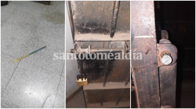 Los presos de la subcomisaría 16 se fugaron usando una sierra