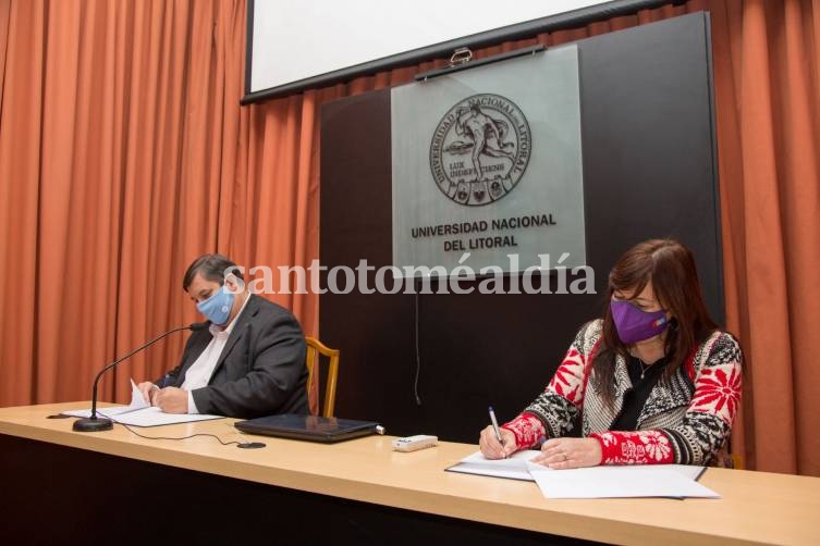 La UNL y provincia firmaron un convenio para trabajar en género y diversidad