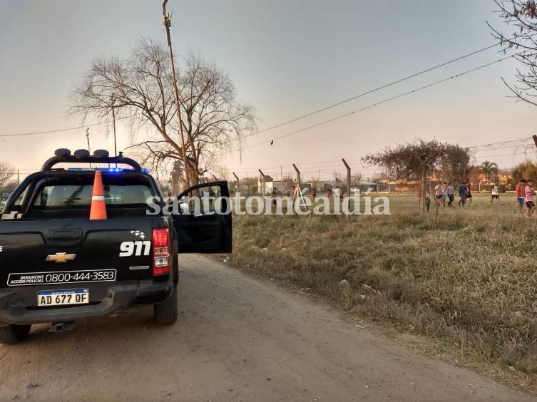 La Policía suspendió partidos de fútbol en Santa Fe y nuestra ciudad