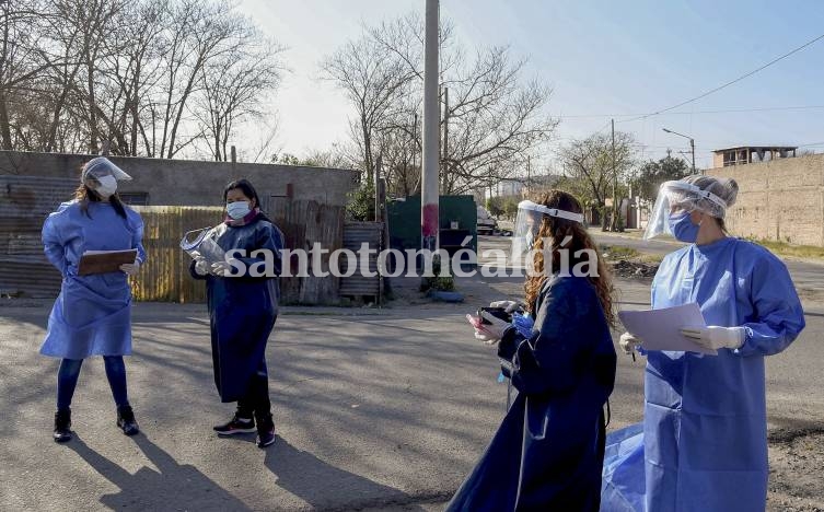 Importante baja en los casos: reportaron 3 contagios en Santo Tomé y 286 en la provincia
