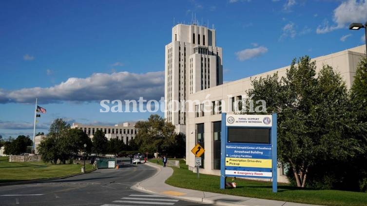 Internaron a Trump en el Hospital Militar Walter Reed