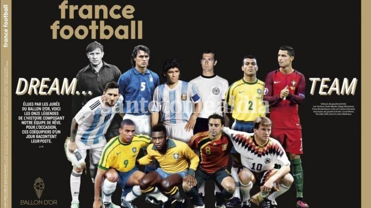 El collage realizado por la revista. 