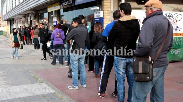 La desocupación fue del 11,7% en el tercer trimestre