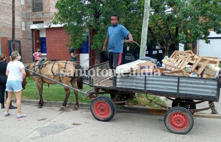 Nuevo caso de maltrato animal: constataron importantes lesiones en un caballo y trasladaron a un hombre