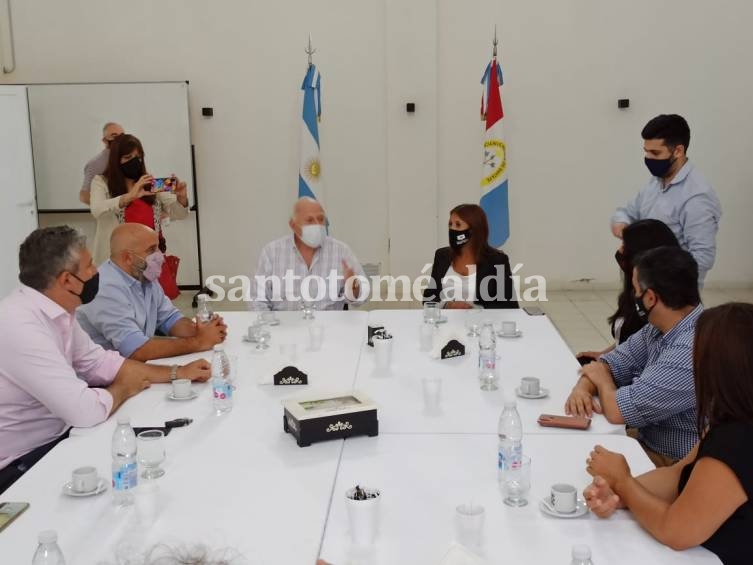 Qüesta y Lifschitz encabezaron una reunión de trabajo en nuestra ciudad
