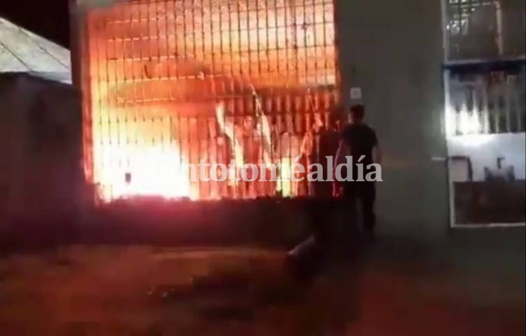 Mirá el video del violento intento de fuga en la Comisaría 12