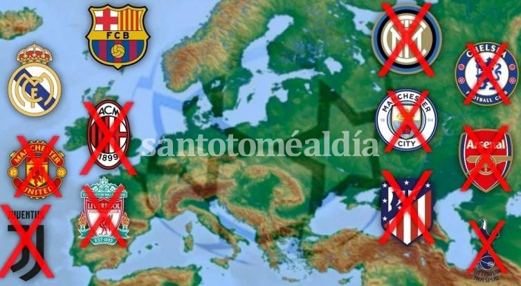 Superliga Europea: el uno por uno de los clubes que se bajaron